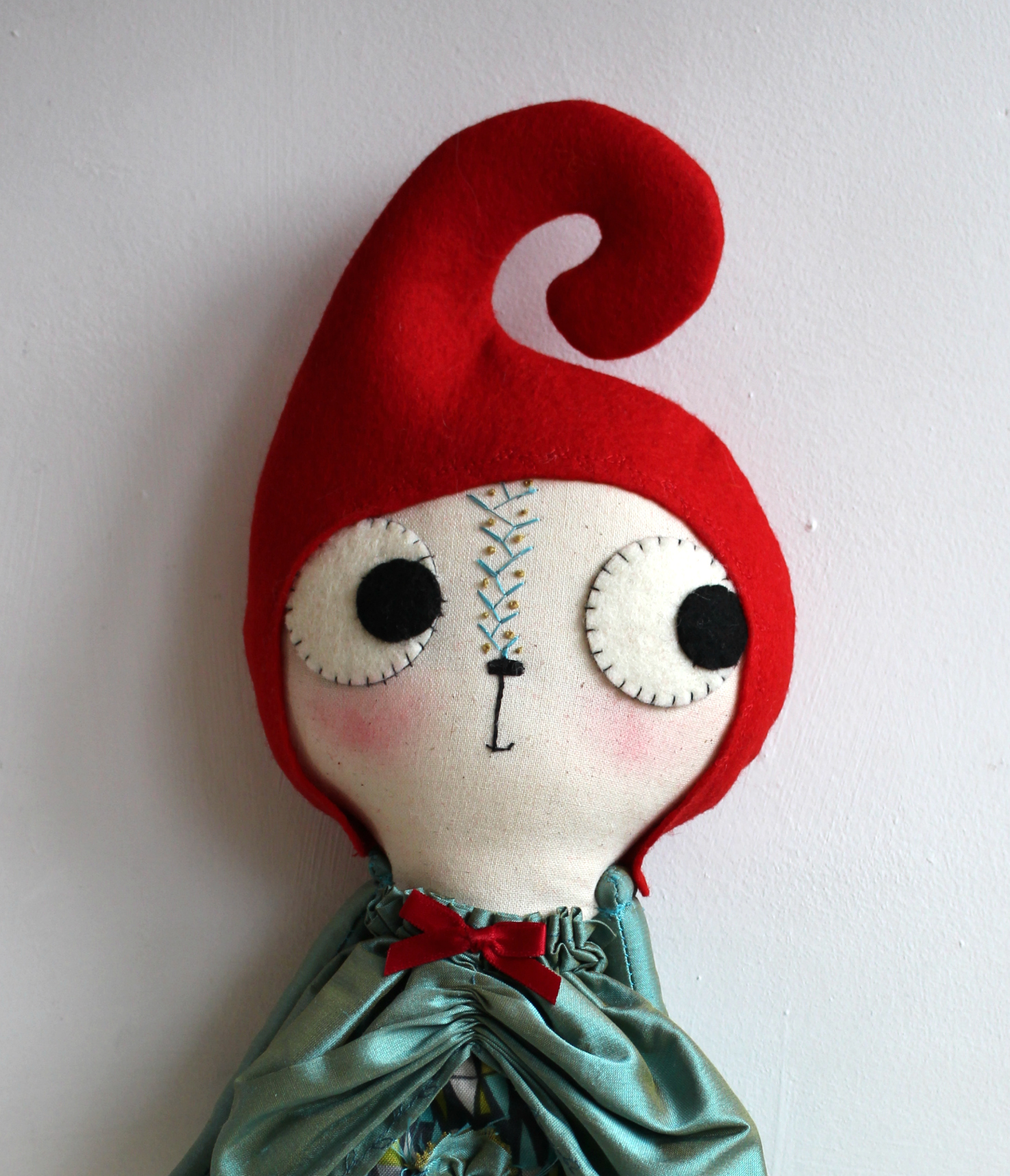 cat doll portrait
