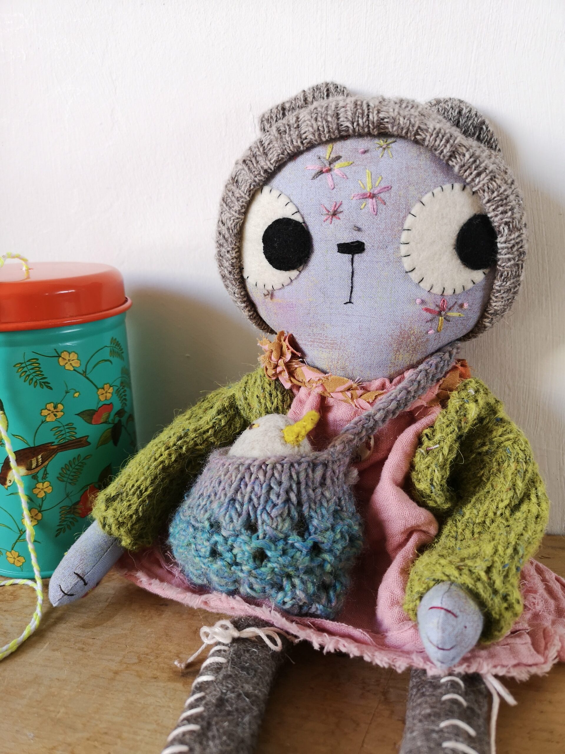 Carly Cat with her sweetie pie Locket